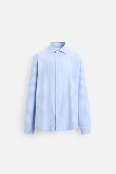REGULAR FIT SHIRT - striped by Zara