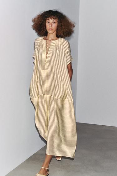 ZW COLLECTION STRIPED TUNIC DRESS - striped by Zara - Image 0