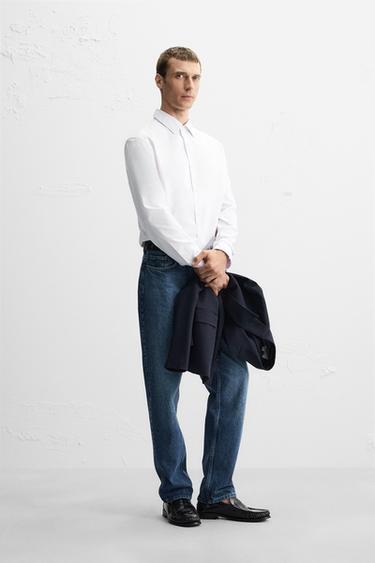 STRETCH SHIRT - White by Zara