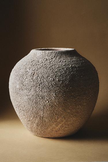 CERAMIC VASE - Grey by Zara