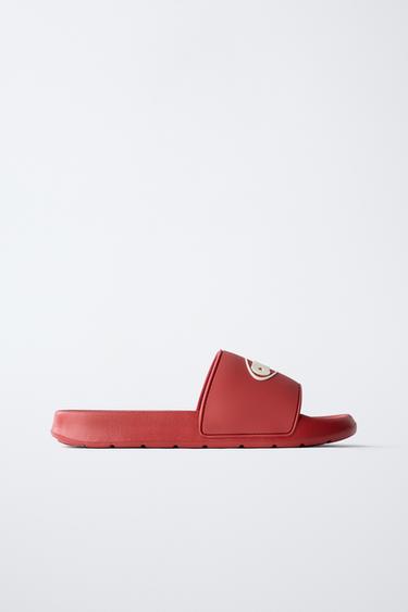 POOL SLIDERS - Red by Zara