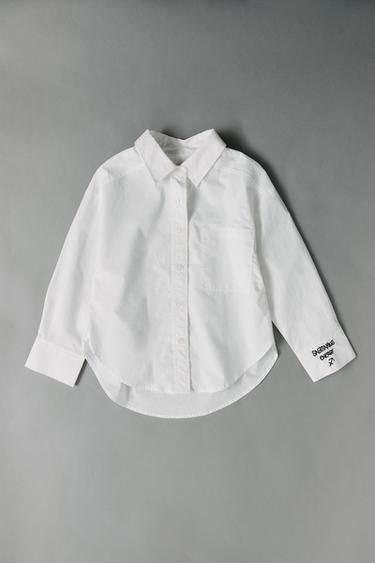 POPLIN SHIRT - White by Zara