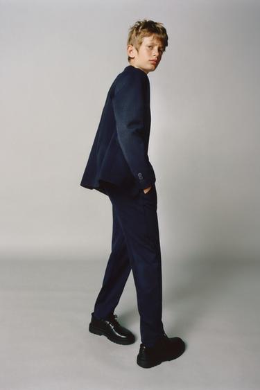 COMFORT SUIT BLAZER - Navy blue by Zara