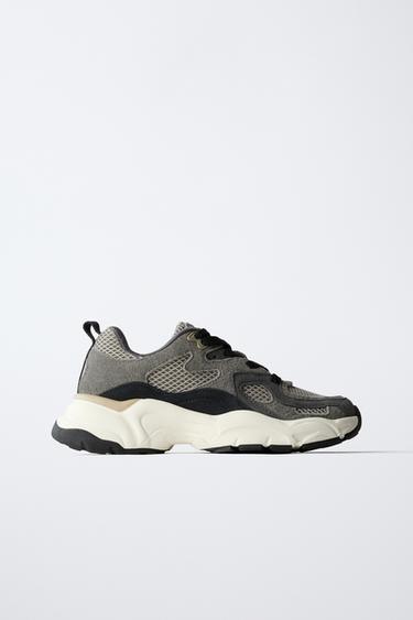 MULTI-PIECE TRAINERS - Black by Zara