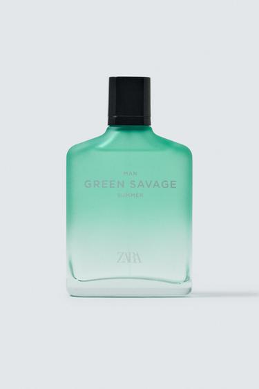 MAN GREEN SAVAGE SUMMER EDT 100ML / 3.38 oz - TINTED LEATHER by Zara