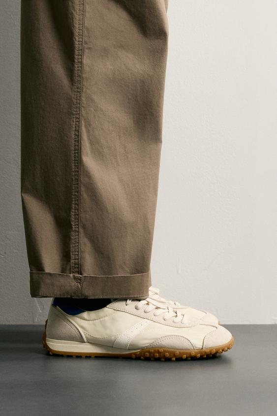 RETRO STYLE TRAINERS - White by Zara - Image 0