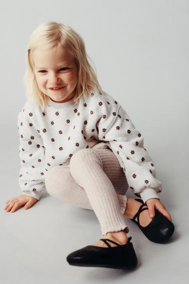 SOFT-TOUCH RIBBED LEGGINGS - Light sand by Zara