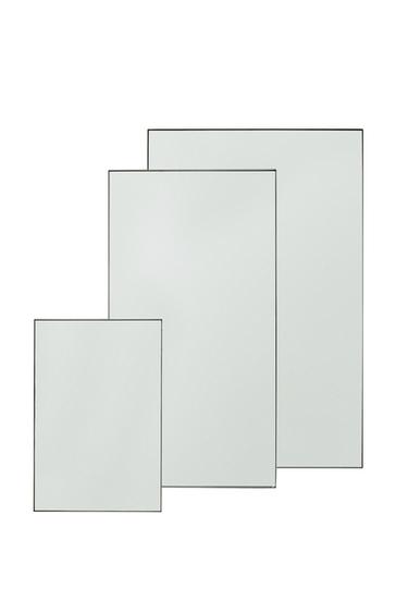 VERTICAL MIRROR WITH SILVER FRAME - P by Zara