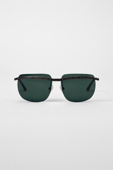 METAL SUNGLASSES BOBBY GILLESPIE X ZARA - Gold by Zara