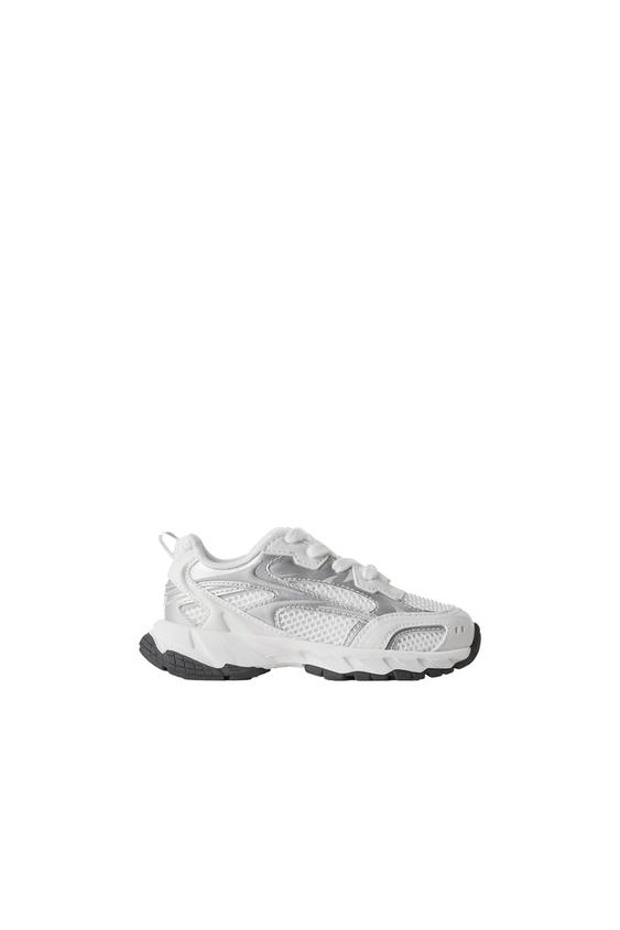 MESH TRAINERS - White by Zara - Image 0