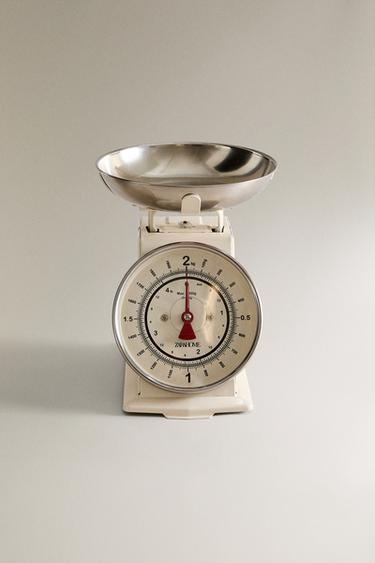 RETRO-STYLE SCALES - Cream by Zara