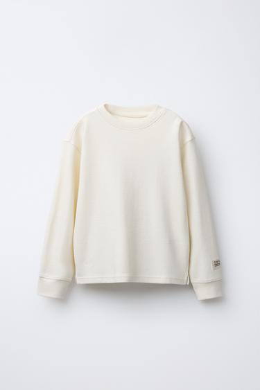 OTTOMAN LABEL T-SHIRT - Ecru by Zara