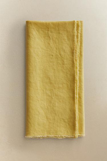 NAPKIN 01 - Mid-yellow by Zara