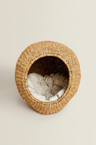 SEAGRASS PET BED - Light beige by Zara - Image 0