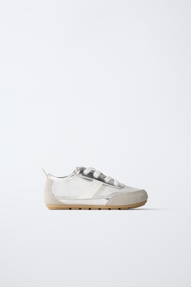 FASHION TRAINERS - Silver by Zara