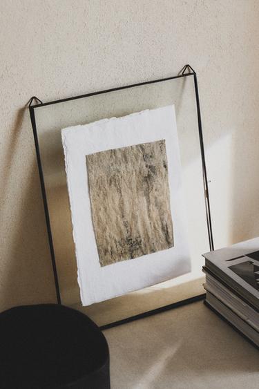PHOTO FRAME WITH BLACK BORDER - Black by Zara