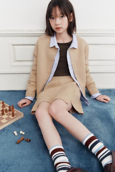 CARDIGAN - camel by Zara