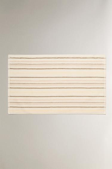 COLOURED STRIPE BATH MAT - Multicoloured by Zara - Image 0