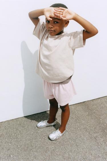 PLAIN T-SHIRT - Light pink by Zara