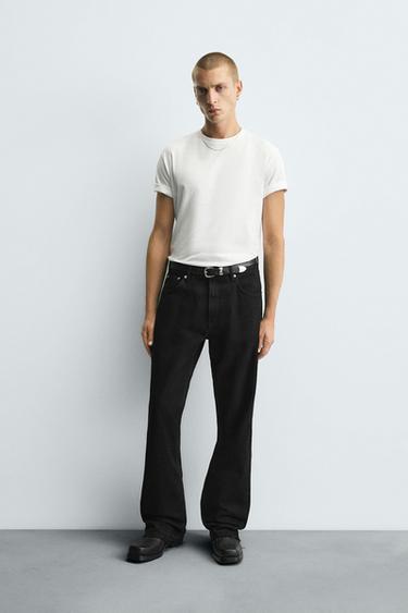 BELL BOTTOM FIT JEANS - Black by Zara - Image 0