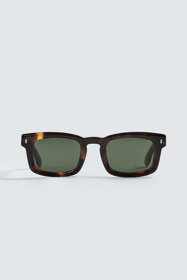 SQUARE SUNGLASSES - Tortoiseshell by Zara