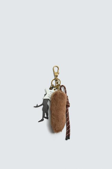 PETER PAN MULTI-CHARM KEYRING HARRY LAMBERT FOR ZARA X DISNEY - Brown by Zara