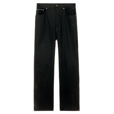 SELVEDGE FLARE FIT JEANS - Black by Zara