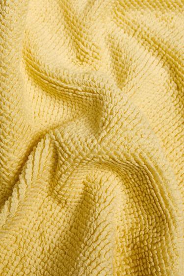 NON-SLIP PLAIN BATH MAT - Mid-yellow by Zara