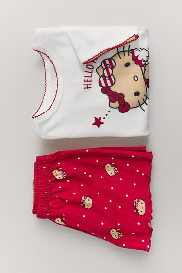 2-6 YEARS/ HELLO KITTY © SANRIO PYJAMAS - White / Red by Zara