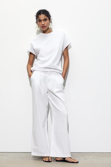 DOLMAN SLEEVE T-SHIRT - White by Zara - Image 0