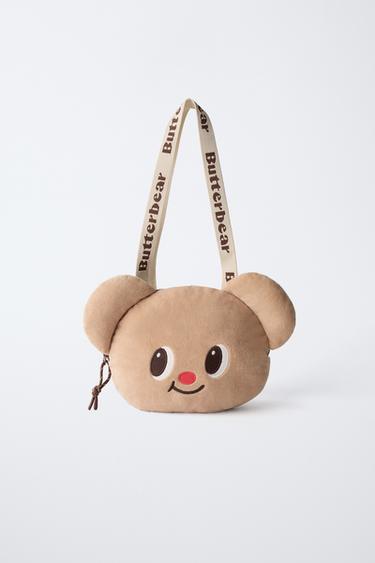 BUTTERBEAR © SHOULDER BAG - Ecru White by Zara - Image 0