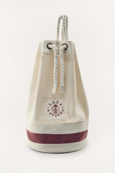 50TH ANNIVERSARY CANVAS BAG - Ecru by Zara