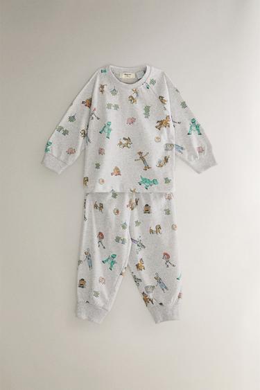 CHILDREN'S TOY STORY ©DISNEY/PIXAR PYJAMA SET - Grey marl by Zara - Image 0