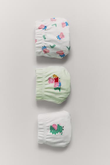 2-6 YEARS/ THREE-PACK OF PEPPA PIG ™ BRIEFS - White by Zara