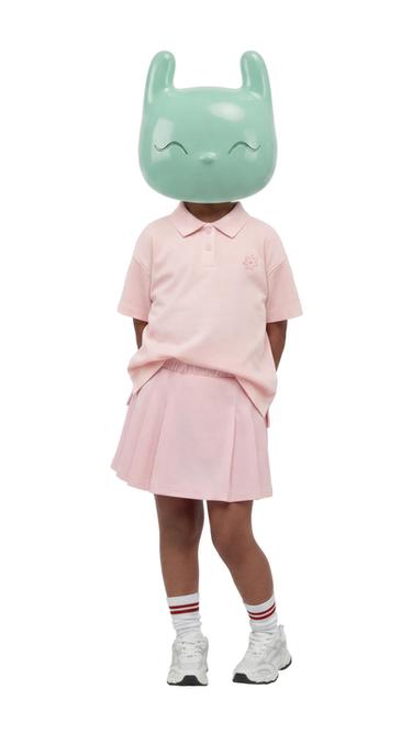 FLORAL EMBROIDERED PIQUÉ POLO SHIRT - Light pink by Zara