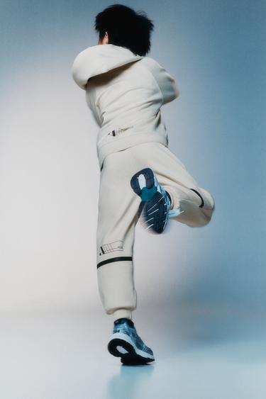 INTERLOCK SPORTY JACKET - Ecru by Zara