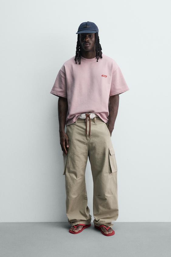 RELAXED FIT PUKAS SURF X ZARA SWEATSHIRT - Pastel pink by Zara - Image 0