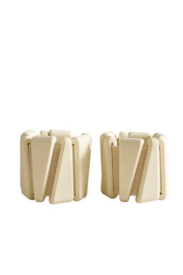 PACK OF EXERCISE ANKLE WEIGHTS (PACK OF 2) - Ecru by Zara