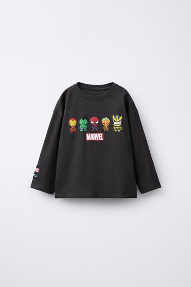 PRINTED THE AVENGERS © MARVEL T-SHIRT - Anthracite grey by Zara