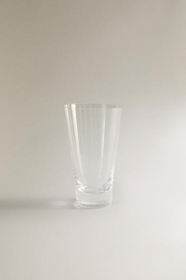 CRYSTALLINE SOFT DRINK TUMBLER WITH THICK BASE -  by Zara - Image 0
