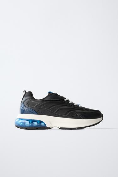 AIR CHAMBER TRAINERS - Black by Zara