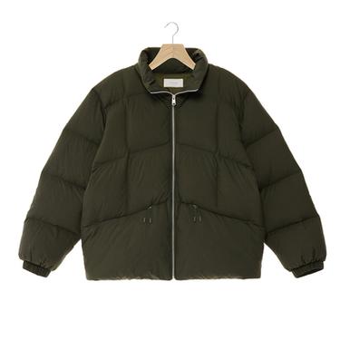100% FEATHER DOWN PUFFER JACKET - Mid-green by Zara