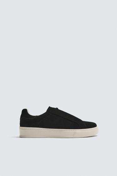 LEATHER SHOES - Black by Zara