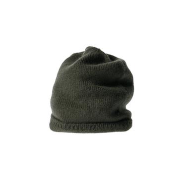 100% CASHMERE KNIT BEANIE - Dark bottle green by Zara