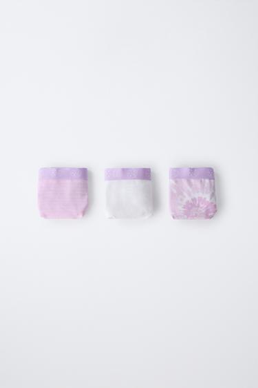 6-14 YEARS/ THREE-PACK OF MAUI & SONS ® BRIEFS - Mauve by Zara - Image 0