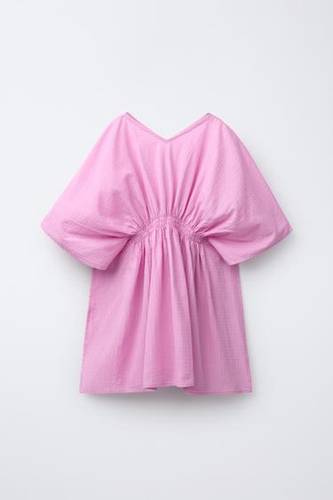 TEXTURED KAFTAN - Lilac by Zara