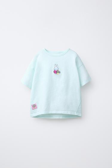 MIFFY™ MERCIS BV © EMBROIDERED T-SHIRT - Blue by Zara