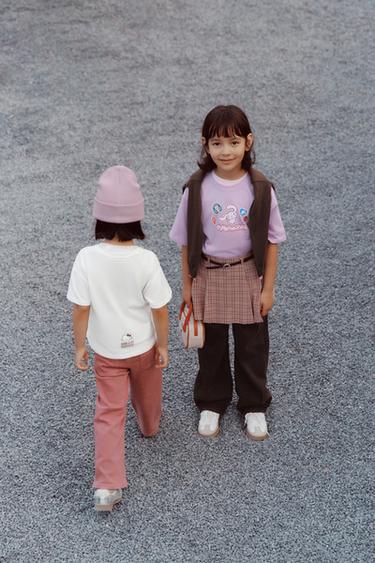CINNAMOROLL © SANRIO PRINTED T-SHIRT - Mauve by Zara
