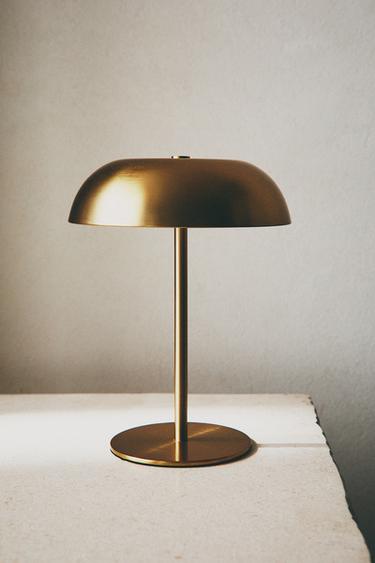 MONOCHROME TOUCH TABLE LAMP - Gold by Zara
