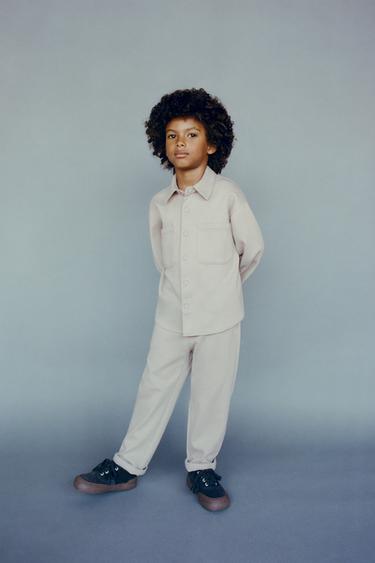 COMFORT OVERSHIRT - Light beige by Zara